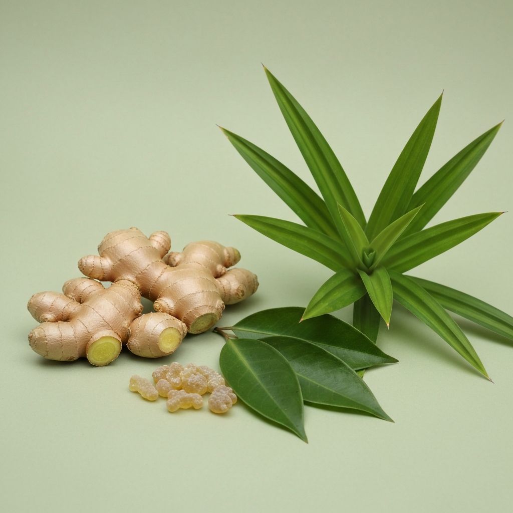 Ginger boswellia jambu pandan